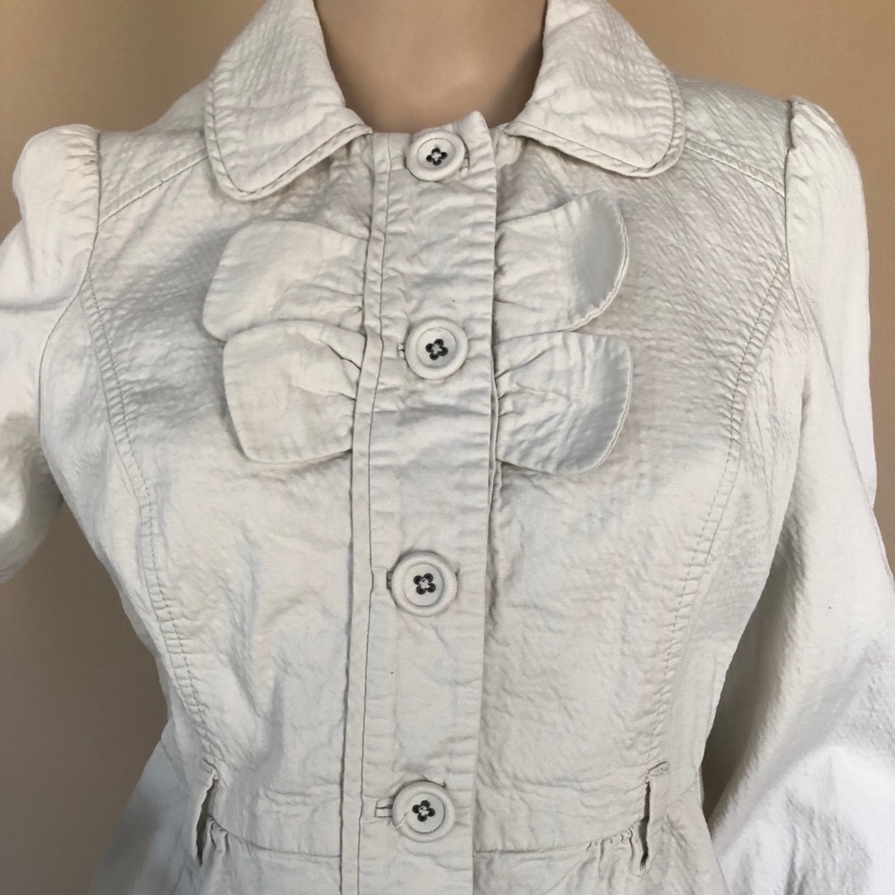 Anthropologie jacket with bell sleeves